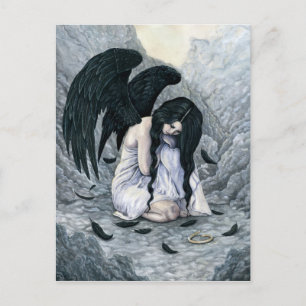 Broken Halo Fallen Angel Postcard