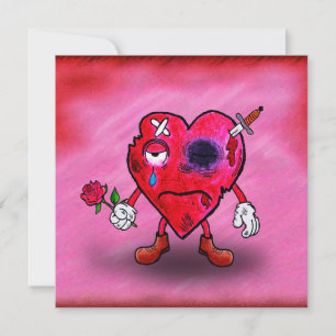 Broken Heart Card