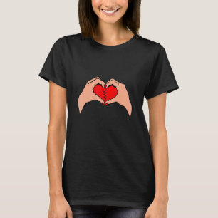 Broken Heart Failed Marriage Divorce Break Up T-Shirt