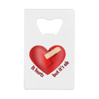 Broken heart healed with patch and life quote