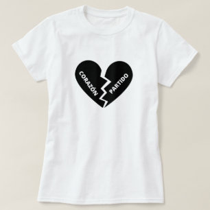 Broken heart in Galician - corazón partido T-Shirt