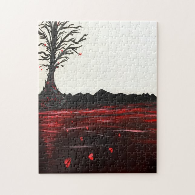 Broken Heart Jigsaw Puzzle (Vertical)