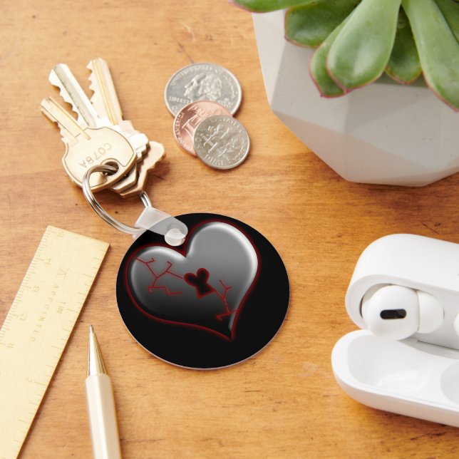 Broken Heart Key Ring (Desk)