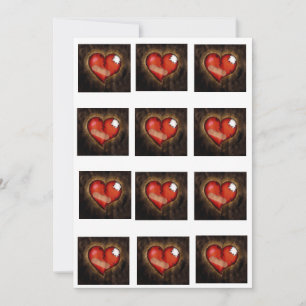 Broken Heart/Mending Heart-invitation Invitation