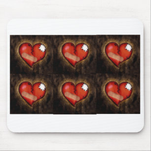 Broken Heart/Mending Heart-mousepad Mouse Mat