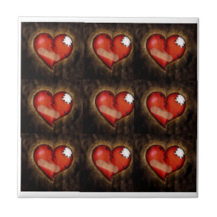 Broken Heart/Mending Heart-tile Tile