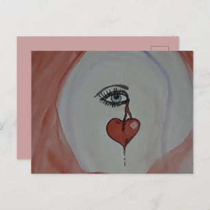 Broken Heart Postcard