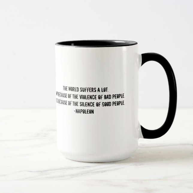 Broken Heart+Quote Mug (Right)