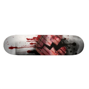 Broken Heart Skateboard