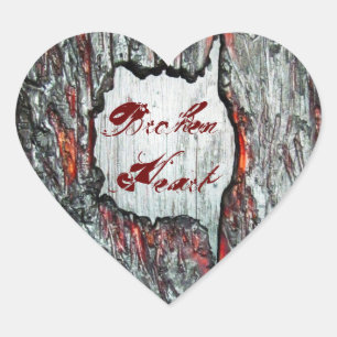 Broken Heart Sticker