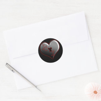 Broken Heart Stickers