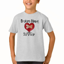 Broken Heart Survivor T Shirt