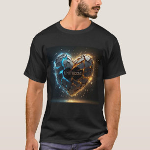 Broken Heart United24 Ukraine Support t-shirt 