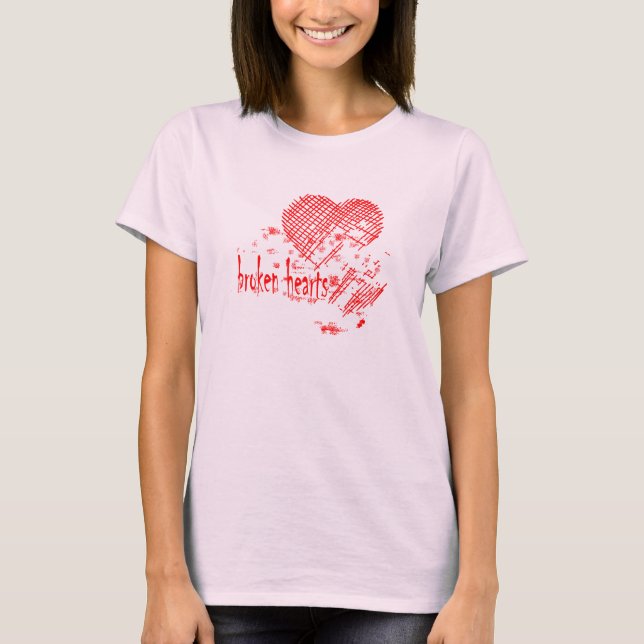 broken hearts T-Shirt (Front)