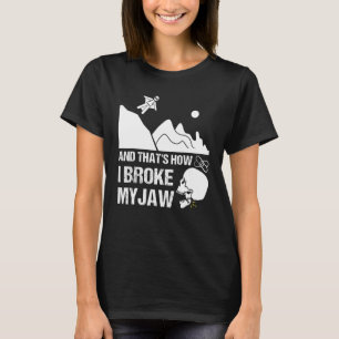 Broken Jaw Get Well Fracture Surgery Recovery Wing T-Shirt