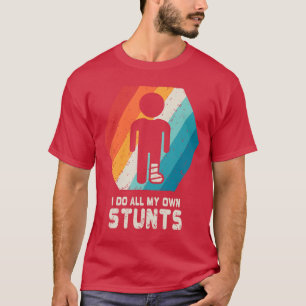 Broken Leg Ankle Knee Foot Injury Get Well Soon Gi T-Shirt