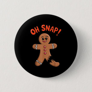 Broken Leg Art For Men Women Kids Broke Foot Broke 6 Cm Round Badge