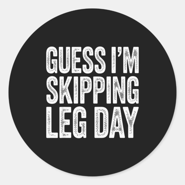 Broken Leg Art For Men Women Kids Broke Foot Broke Classic Round Sticker (Front)