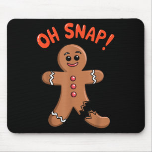 Broken Leg Art For Men Women Kids Broke Foot Broke Mouse Mat