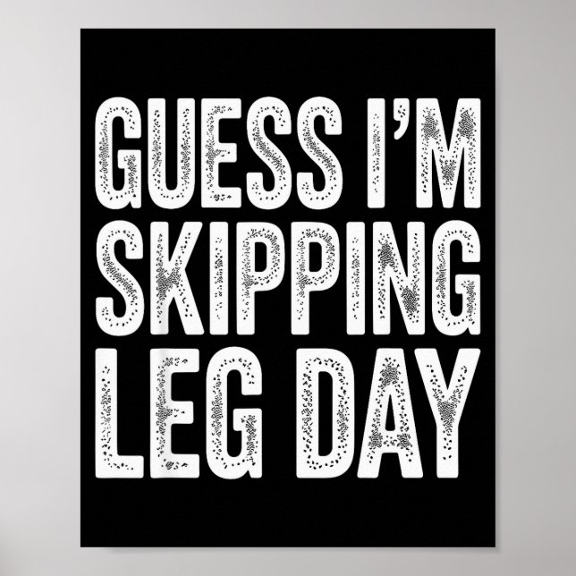 Broken Leg Art For Men Women Kids Broke Foot Broke Poster (Front)