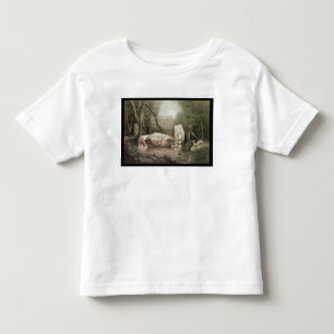 Broken Mayan idol at Copan, Guatemala Toddler T-Shirt