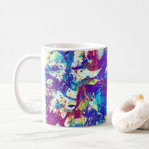 Broken Mood Ring Series No. 1 – Fractured Spectrum Coffee Mug