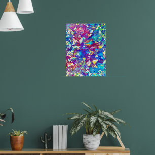 Broken Mood Ring Series No. 1 - Fractured Spectrum Poster