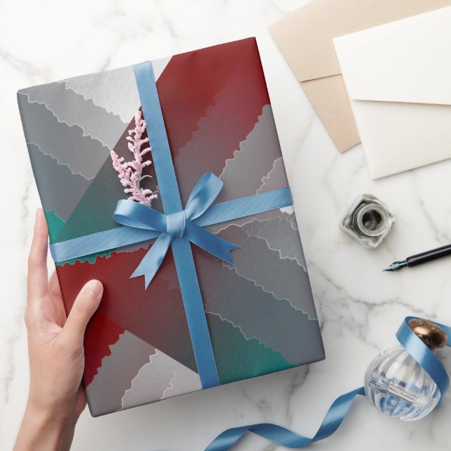 Broken mosaic wrapping paper (Gifting)
