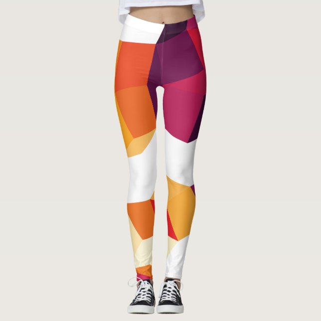 Broken Pattern Leggings (Front)