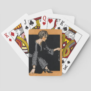 Broken Pearl Necklace Playing Cards