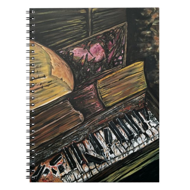 Broken Piano Notebook (Front)