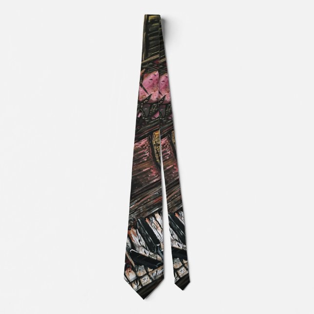 Broken Piano  Tie (Front)