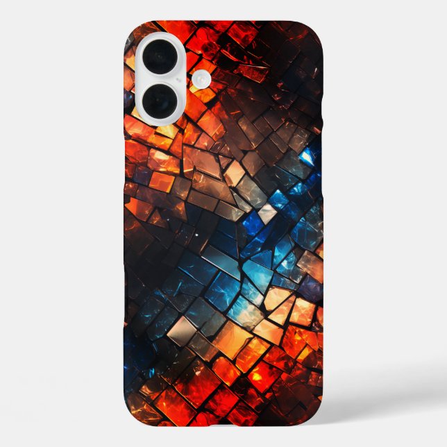 Broken Pieces Phone Case (Back)