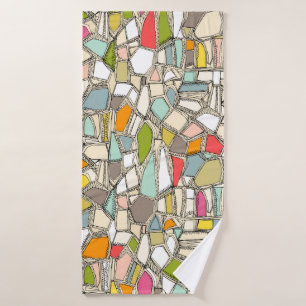 BROKEN POP BATH TOWEL