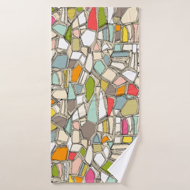 BROKEN POP BATH TOWEL (Bath Towel)
