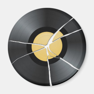 Broken Record Magnet