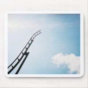 Broken Rollercoaster Mouse Mat