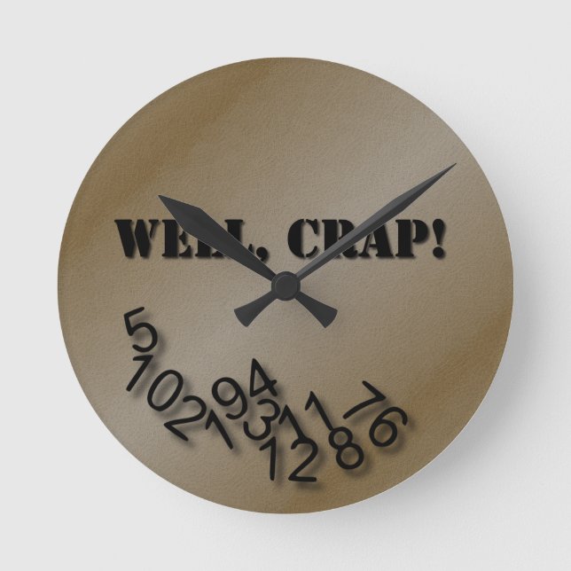 Broken Round Clock (Front)