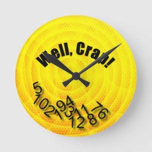 Broken Round Clock