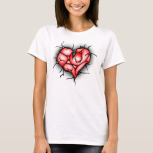 Broken & Shattered Heart T-Shirt