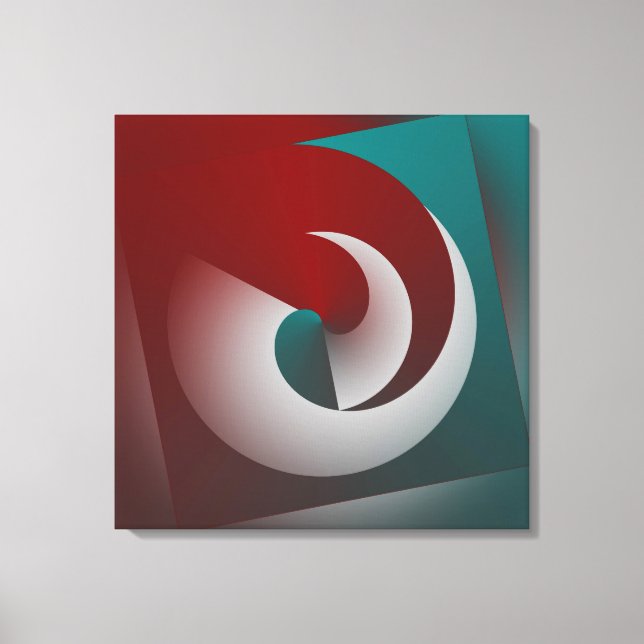 Broken shell canvas print (Front)