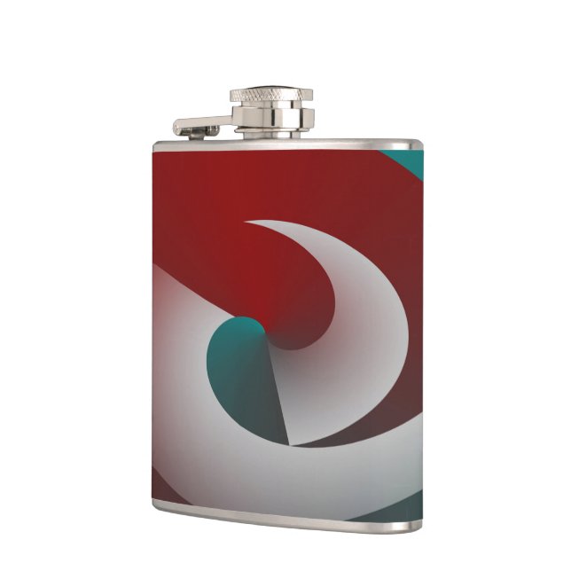 Broken shell hip flask (Left)