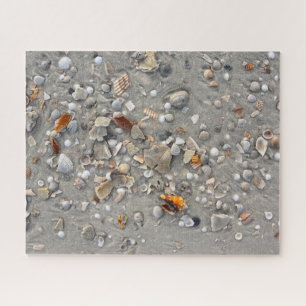 Broken Shells on Cape San Blas, Florida 16x20 Jigsaw Puzzle