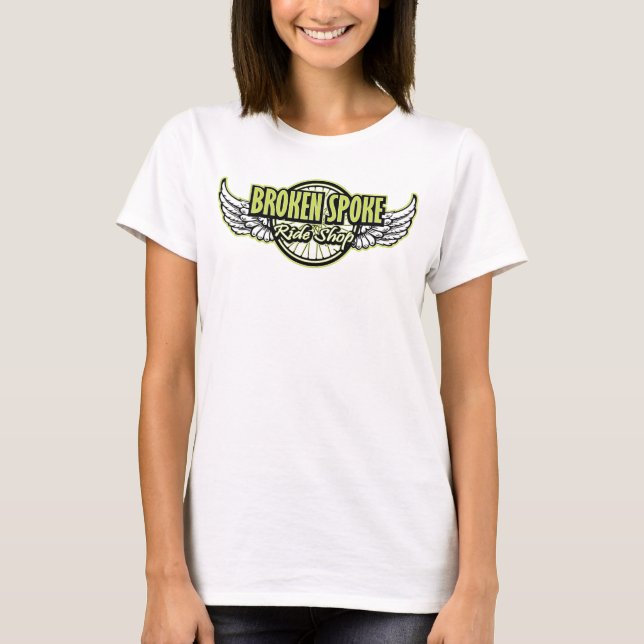 Broken Spoke Ride Shop Spaghetti Tee (Front)