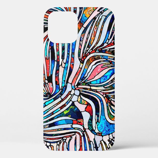 Broken Textures. Unity of Stained Glass series. Ab Case-Mate iPhone Case (Back)