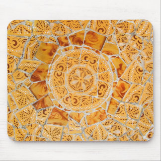Broken Tile Mosaic Mouse Mat