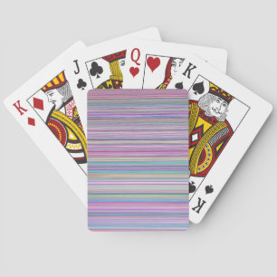 broken tv screen playing cards