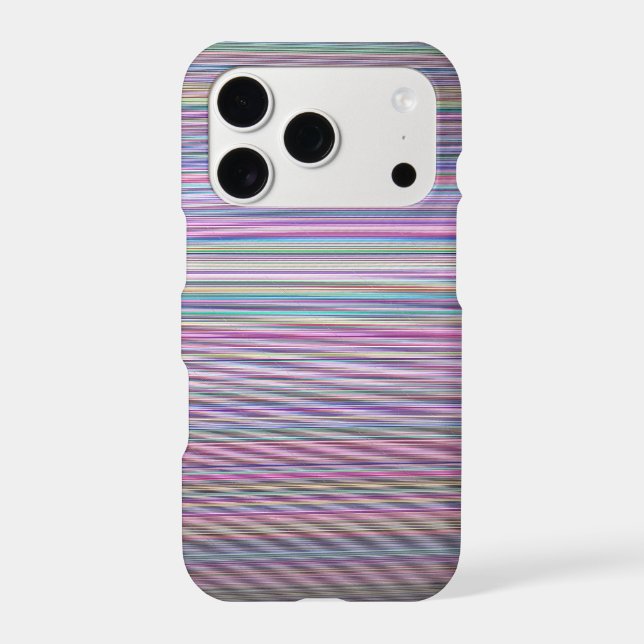 Broken TV screen Rainbow stripe (Back)