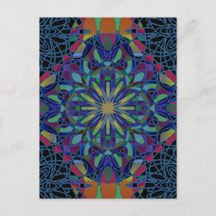 Broken Widow Postcard