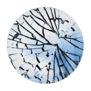 broken window cutting board